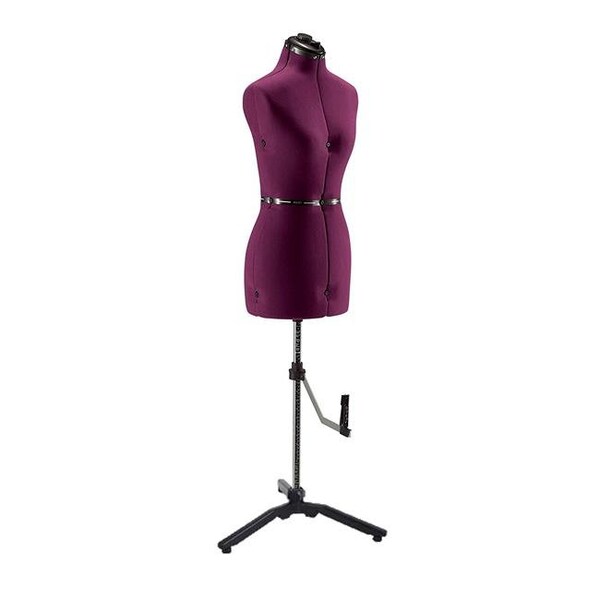 Family Dressform CS-C Family Adjustable Child-size Maroon Nylon Mannequin Dress Form CS-C - main